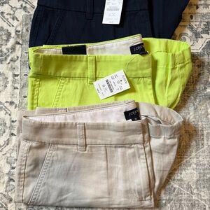 J.Crew Women’s Shorts Trio